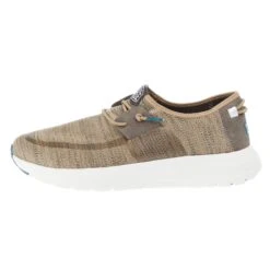 Heydude Men's Hey Dude Sirocco Beige Bark Casual Shoe 7 Heydude Men's Hey Dude Sirocco Beige Bark Casual Shoe -Heydude 40140 2CA 03