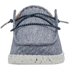 Heydude Women`s Hey Dude Wendy Chambray Lapis Blue Casual 8 Heydude Women`s Hey Dude Wendy Chambray Lapis Blue Casual -Heydude SS22 W 121412770 WENDY WHITE AZTEC LEFT 04 201